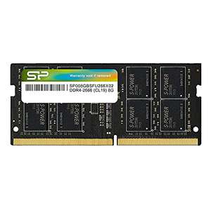 Amazon: Memoria RAM DDR4 (8 GB, 2666 MHz, CL19, 260 pines) $400