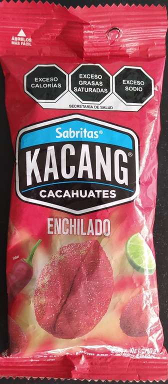 Chedraui: cacahuates enchilados kacang 110g