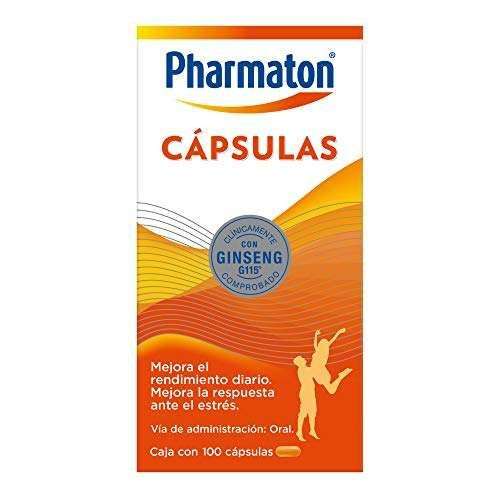 Amazon: Pharmaton 100 cápsulas Planea y Cancela + Cupón