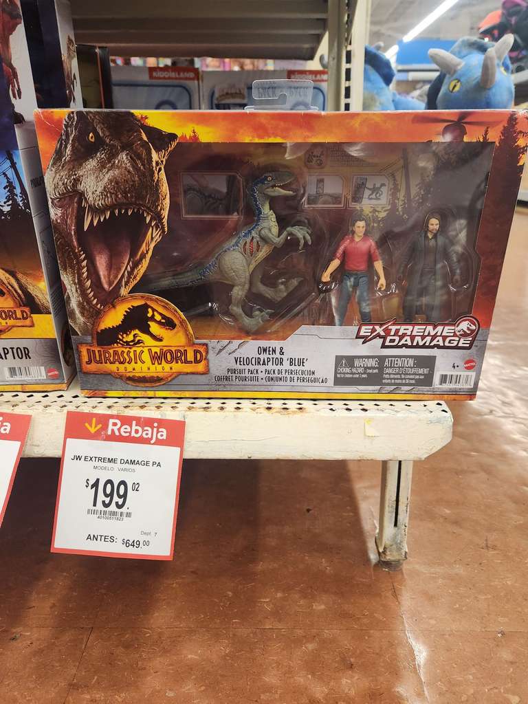 Walmart: He-man y Jurassic World en .02