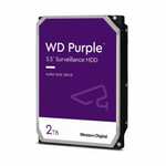 CyberPuerta Disco Duro para Videovigilancia Western Digital WD Purple 3.5'', 2TB, SATA III, 6 Gbit/s, 5400RPM, 64MB Caché
