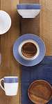 Amazon: Safdie & Co. Vajilla Premium, Azul, 16 Pzas, Porcelana $645 │ Gibson Home Amelia – Vajilla 16 Pzas, Blanco $714