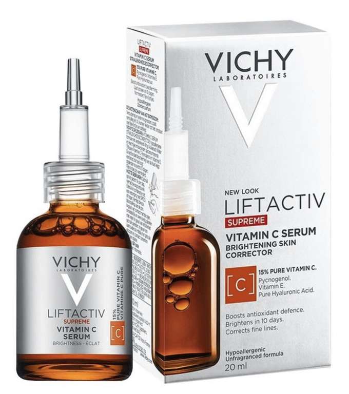 Mercado Libre: Sérum Vitamin C Serum Vichy Liftactiv Supreme día/noche para todo tipo de piel de 20mL
