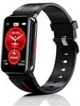 Amazon: FreshFun Smartwatch Reloj Rosa o Negro, Inteligente 1.57in