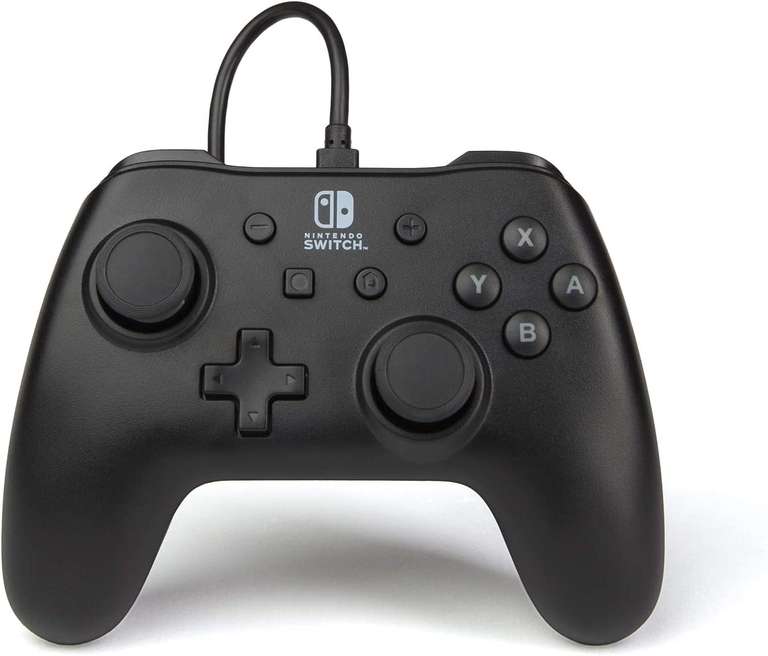 Amazon: PowerA Control Alámbrico para Nintendo Switch – Negro - Standard Edition