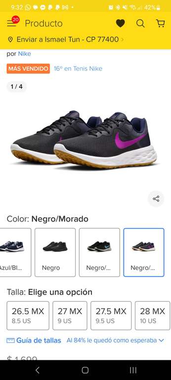 Mercado Libre: De Running Para Hombre Nike Revolution Next Nature - promodescuentos.com