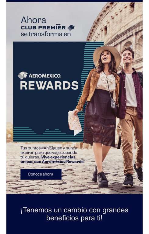 Club Premier cambia de nombre a Aeroméxico Rewards y ahora los puntos nunca  expiran 