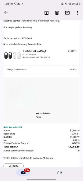 Samsung Store: Galaxy SmartTag2 4 pack