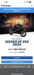 Suzuki: Motocicletas Gixxer 2024 con bono de $8,000