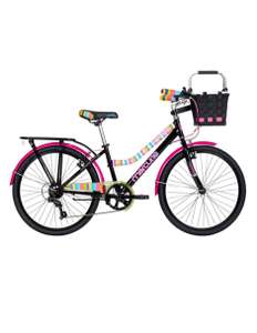 Liverpulgas: Bicicleta Mercurio R24 mujer con canastilla