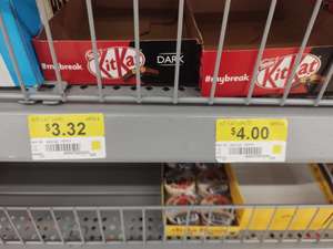 Kit Kat Dark y Kit Kat White en 3.32 y 4 pesos Walmart Deportiva Villahermosa, Tabasco (promonovela)