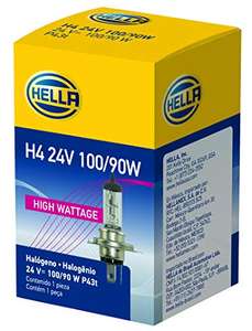 Amazon: Foco H4 Hella 24V 100/90W High Wattage