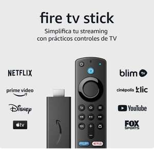 Amazon: Oferta por tiempo limitado: Amazon Fire TV Stick con control remoto por voz Alexa