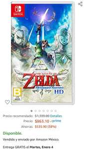 Amazon: The Legend of Zelda: Skyward Sword HD Amazon