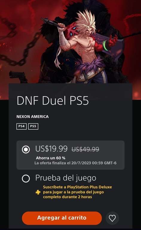 PlayStation Store: DNF Duel