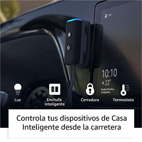 Amazon: PREVENTA! Nuevo Echo Auto (2.ª generación, modelo de 2022) | Lleva a Alexa en tu vehículo