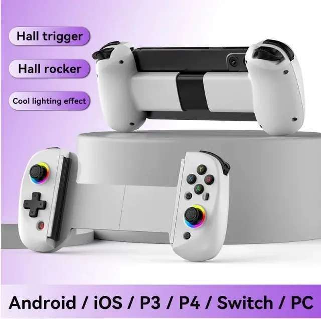 Aliexpress: Control Gamepad BSP D8, Joystick de 6 ejes giroscopio de vibración Bluetooth 5,2 para Android, IOS, PS3, PS4, Switch, PC