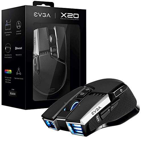 Amazon: EVGA Mouse Gaming X20 Wireless