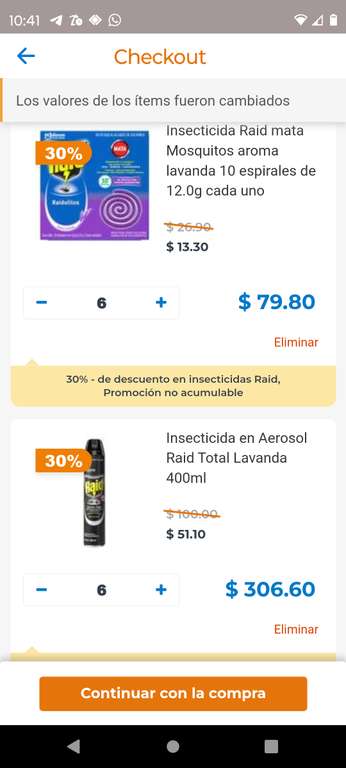 Productos Raid -30% Chedraui Mérida Yucatán