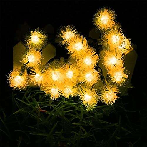 Amazon: 100 luces LED de diente de león, tiras de led, tira led, iluminación de Navidad luces led, luces led para cuarto.