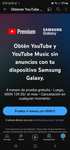 YouTube premium 4 meses gratis de prueba para dispositivos Samsun Galaxy
