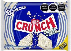 Amazon: Crunch Chocolate Blanco 6 pz -envío prime