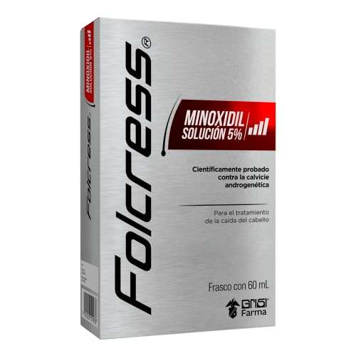 Amazon: Folcress Solución Minoxidil 5% | 60 ml