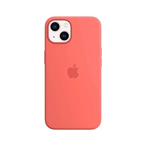 Amazon: Apple Funda de silicón con MagSafe (para el iPhone 13) - Rosa cítrico