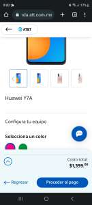 AT&T HUAWEI Y7A