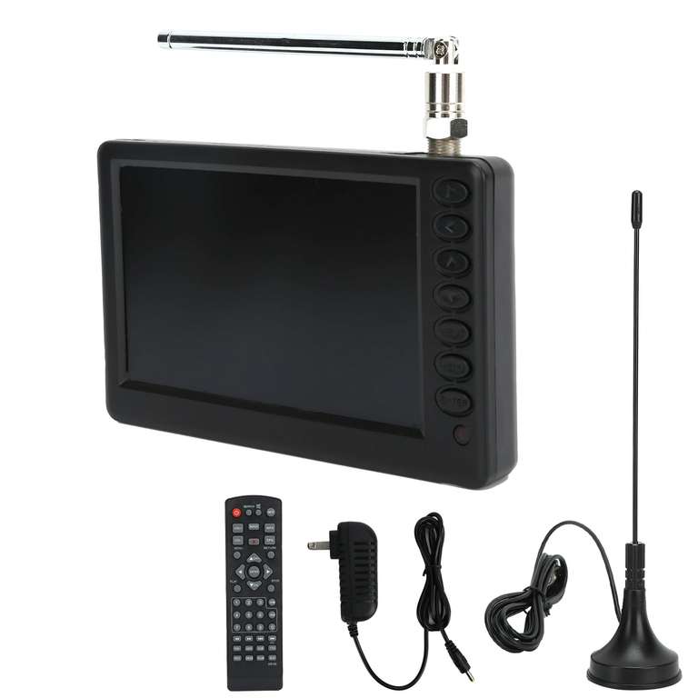 Bodega Aurrera: Smart TV portátil 1500mAh Batería Recargable Soporte 1080p Video ANGGREK 110-220V
