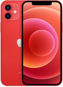 Amazon: Apple iPhone 12, 64GB, (Product) Red (Reacondicionado, aceptable)