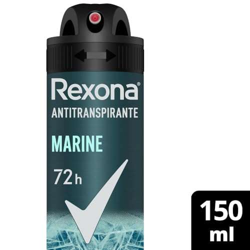 Amazon: Antitranspirante en Aerosol REXONA MEN Marine, 150 ml | Planea y Ahorra