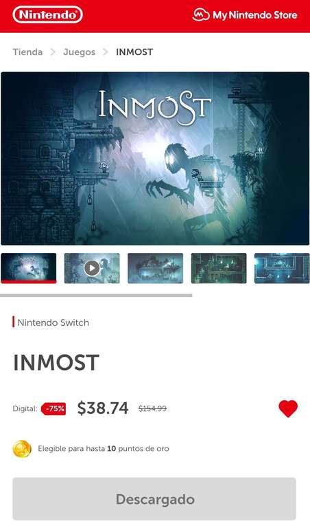 Nintendo Inmost (Nintendo Switch)