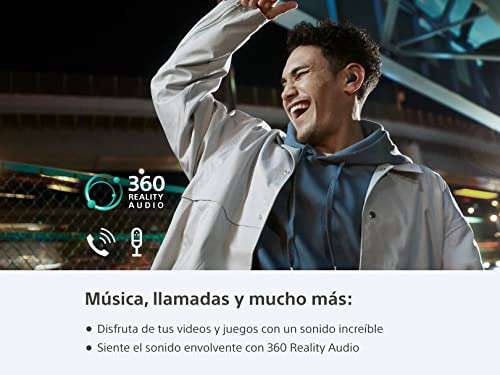 Amazon.com: Sony LinkBuds S - Audífonos con Cancelación de Ruido, Negro, WFLS900N/B