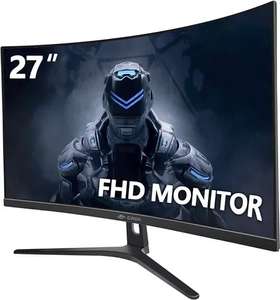 Mercado Libre: Monitor Gamer Curvo Crua Cr270c Led 27 165 Hz Full Hd Hdmi