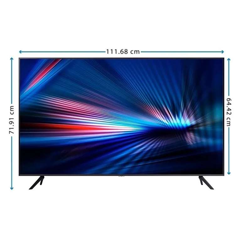 Walmart: Pantalla Samsung 50 Pulgadas 4K Ultra HD Smart TV LED UN50AU7000FXZX con BBVA a 18 MSI