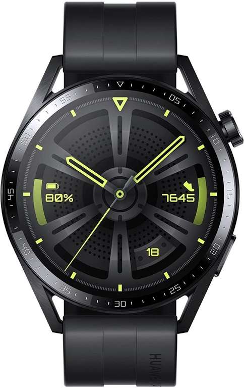 Amazon. HUAWEI Watch GT3 - Reloj Inteligente, Pantalla de 1.43'' AMOLED, 46 mm, Batería hasta por 2 semanas, Bluetooth, Negro | Con BBVA