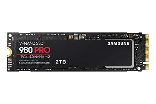 Amazon: SAMSUNG 980 Pro 2TB PCIe NVMe Gen4 SSD Interno para Videojuegos M.2 (MZ-V8P2T0B/AM) Amazon México
