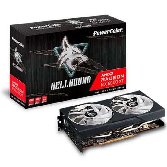 Amazon: AMD Radeon RX 6600 XT PowerColor Hellhound 8GB GDDR6 - Renewed