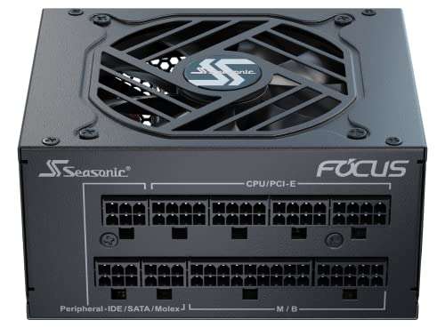 Amazon: Fuente de poder Seasonic Focus SGX-650(2021), 650W 80+ Gold, Full Modular, SFX Form Factor