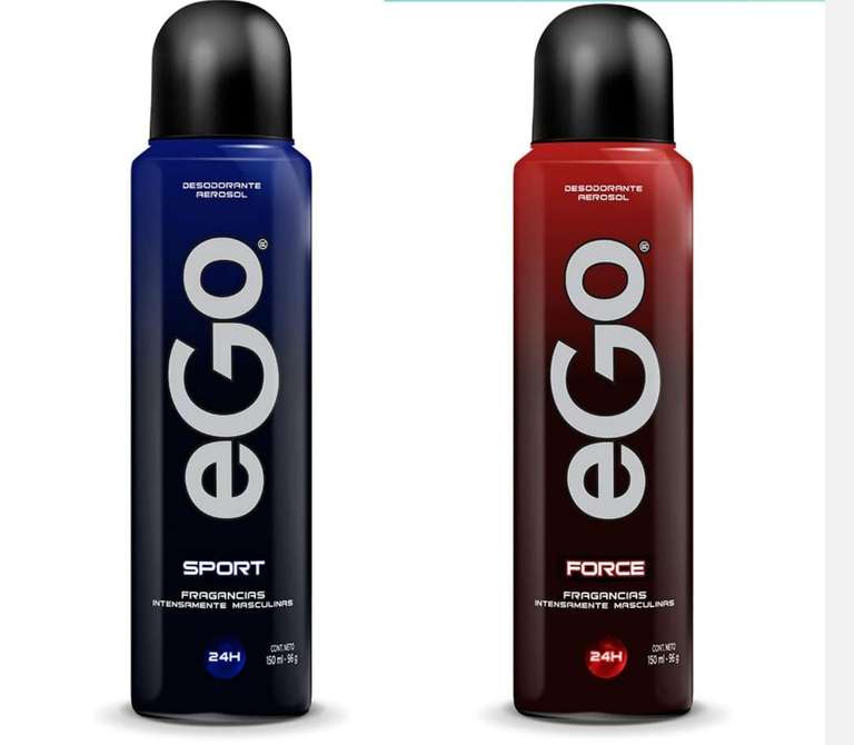 Amazon: EGO Desodorante Aerosol 150ml SPORT y FORCE (Planea y Ahorra) | Envío gratis Prime