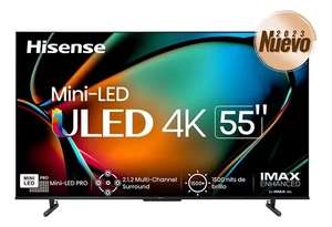 Mercado Libre: Pantalla Hisense 55" U8K Mini-LED 144 Hz