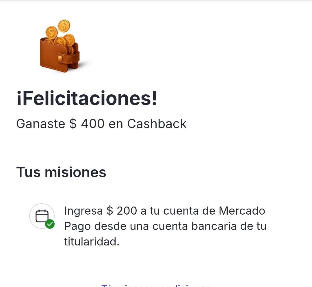 Mercado Pago te regala $400 ingresando $200 (usuarios seleccionados)