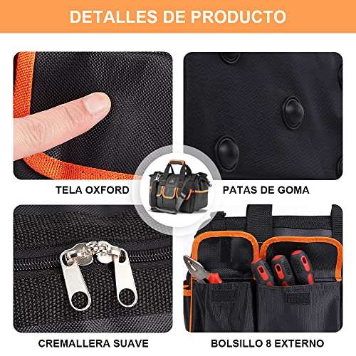 COOSEON Bolsa para Herramientas Almacenamiento Compacta para