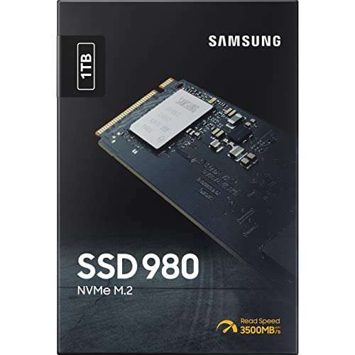 Amazon: Samsung 980 SSD M.2 NVMe de 1 TB | Precio al momento de pagar