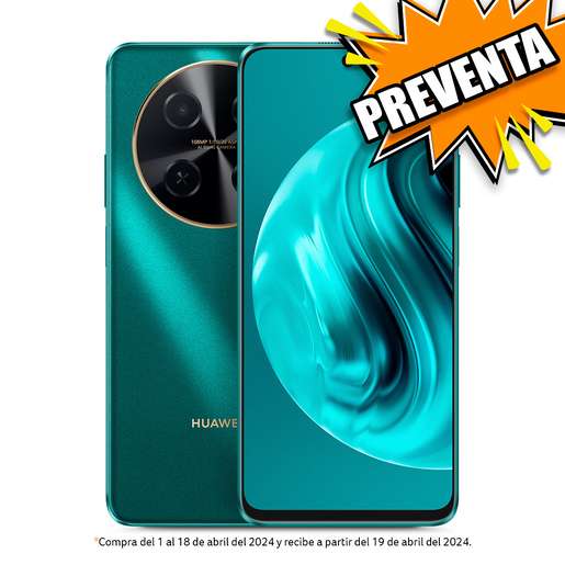 RadioShack: Preventa Huawei Nova 12I 8gb / 128gb Verde- Cupon $500 para el celular y Recibe gratis un SmartWatch Huawei Band 8 el 04/19/2024