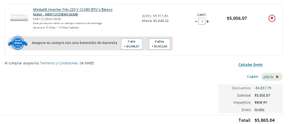 Tienda Mabe: Minisplit Inverter Frío 220 V 12,000 BTU´s Blanco Mabe - aplicando el cupon + pagando con Paypal + HSBC