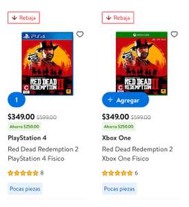 Walmart: Red Dead Redemption II | PS4 XBOX