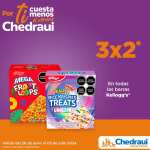 Chedraui: 3x2 en todos los cereales y barras Kellogg's