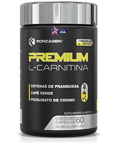 Amazon: FORZAGEN | Hecho en EUA | Premium L-Carnitina - 60 Capsulas | Envío gratis con Prime
